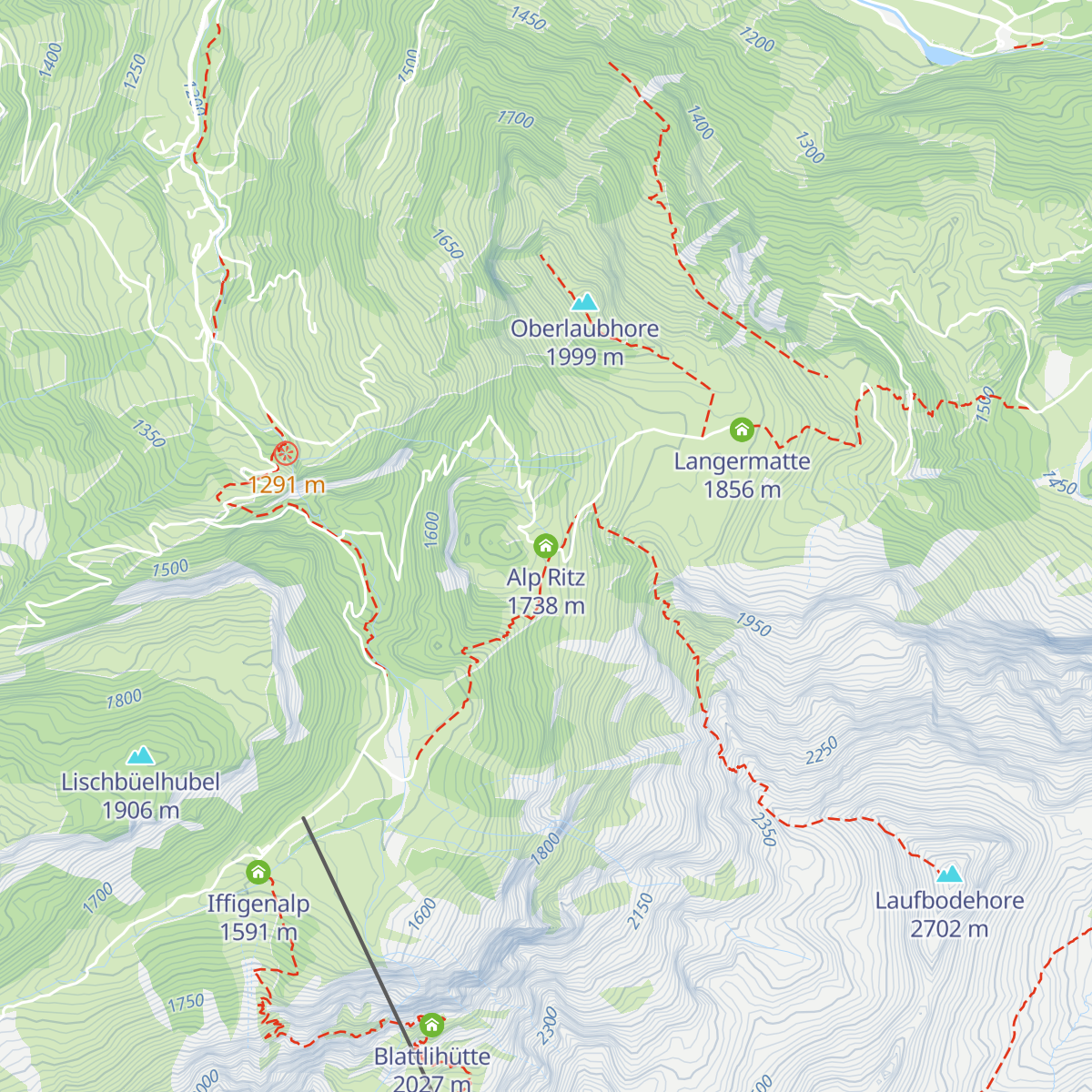 Alp Ritz map