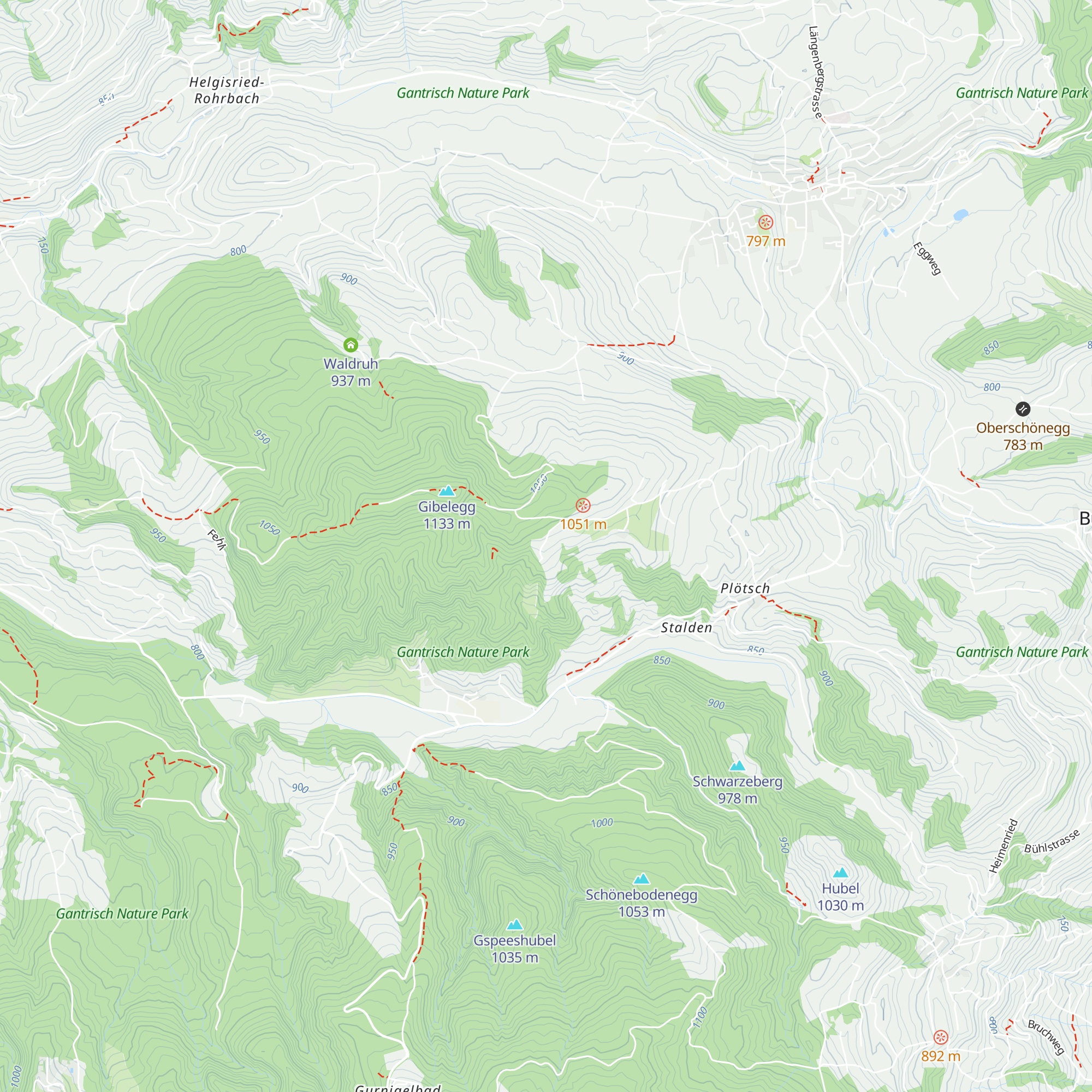 Ferienheim Gibelegg map