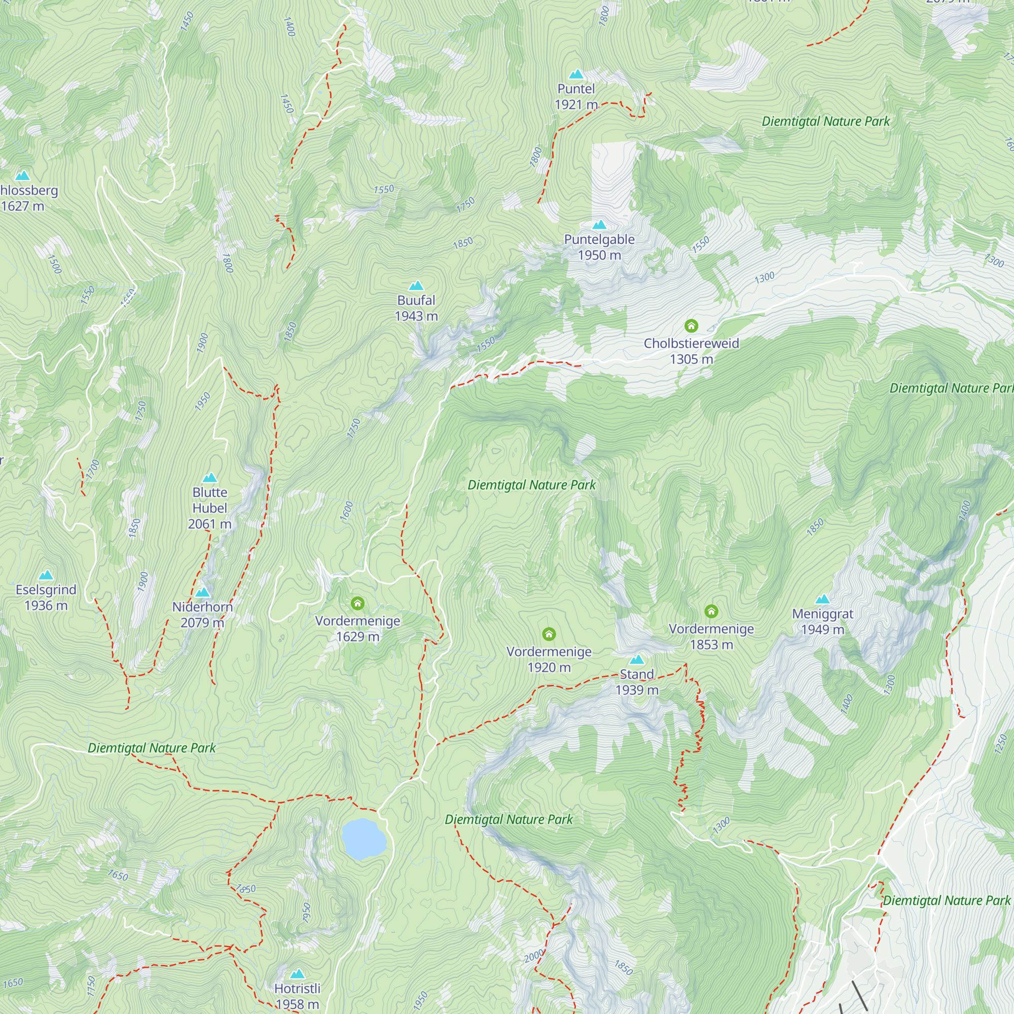 Vordermenige map