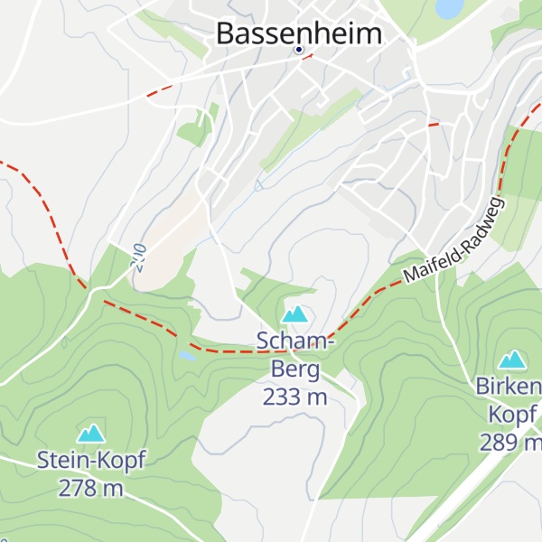 Map of Grillhütte Bassenheim