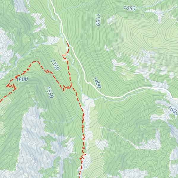 Map of Gias d'Ischietto
