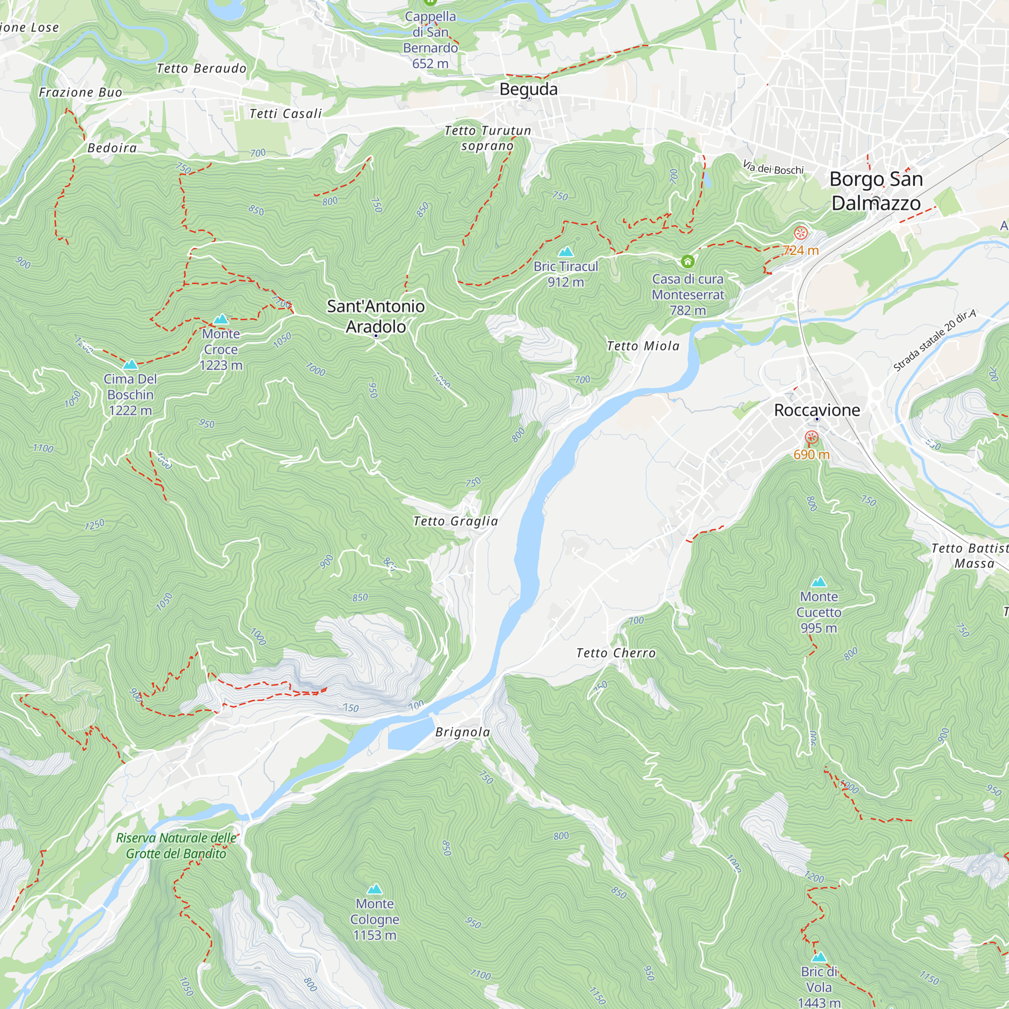 Madonna del Buon Viaggio map