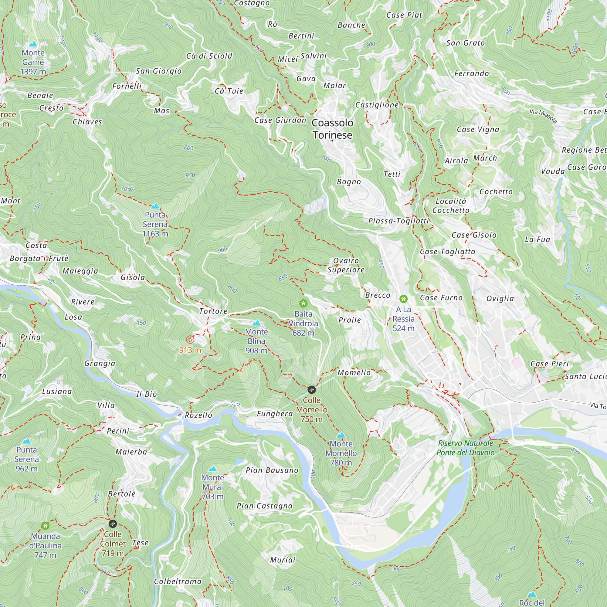 Baita Vindrola map