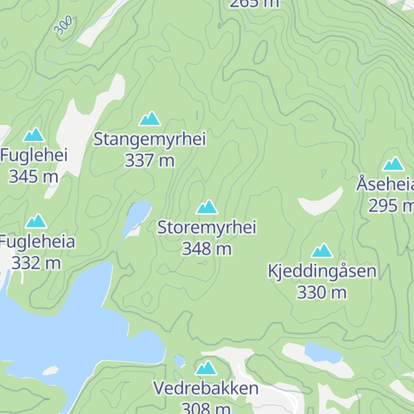 Map of Storemyrhei