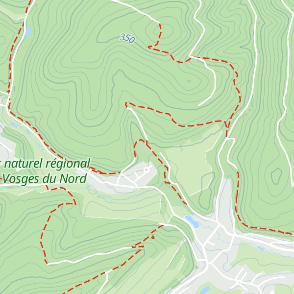 Map of Gïte d'étape du Kiesbächel