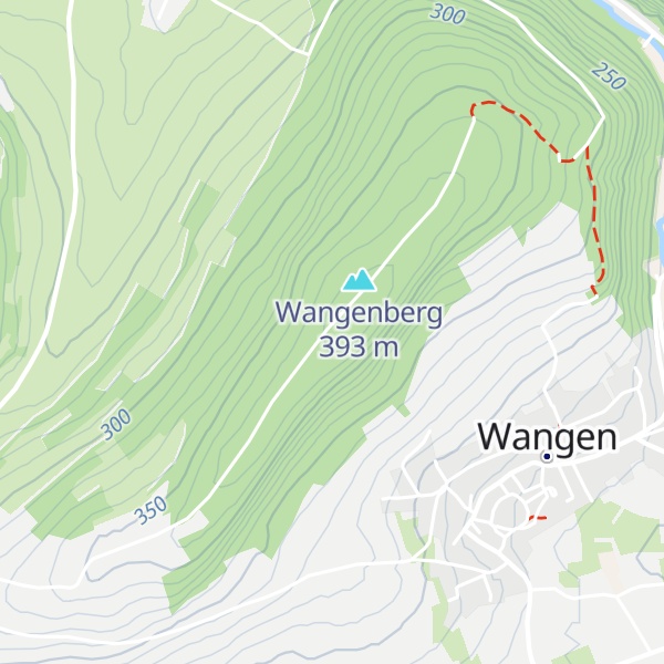 Map of Cabane du Wangenberg