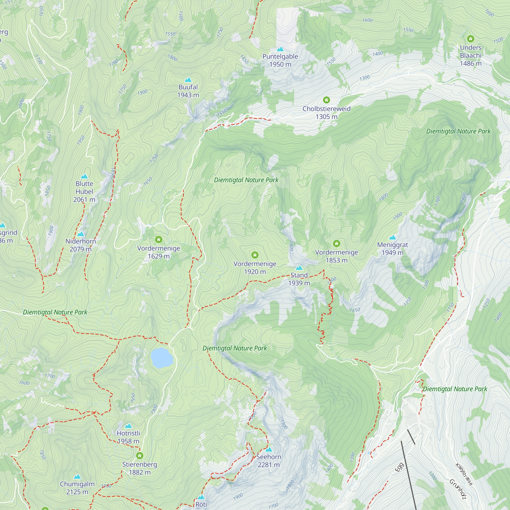 Vordermenige map