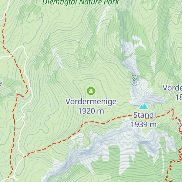 Map of Vordermenige