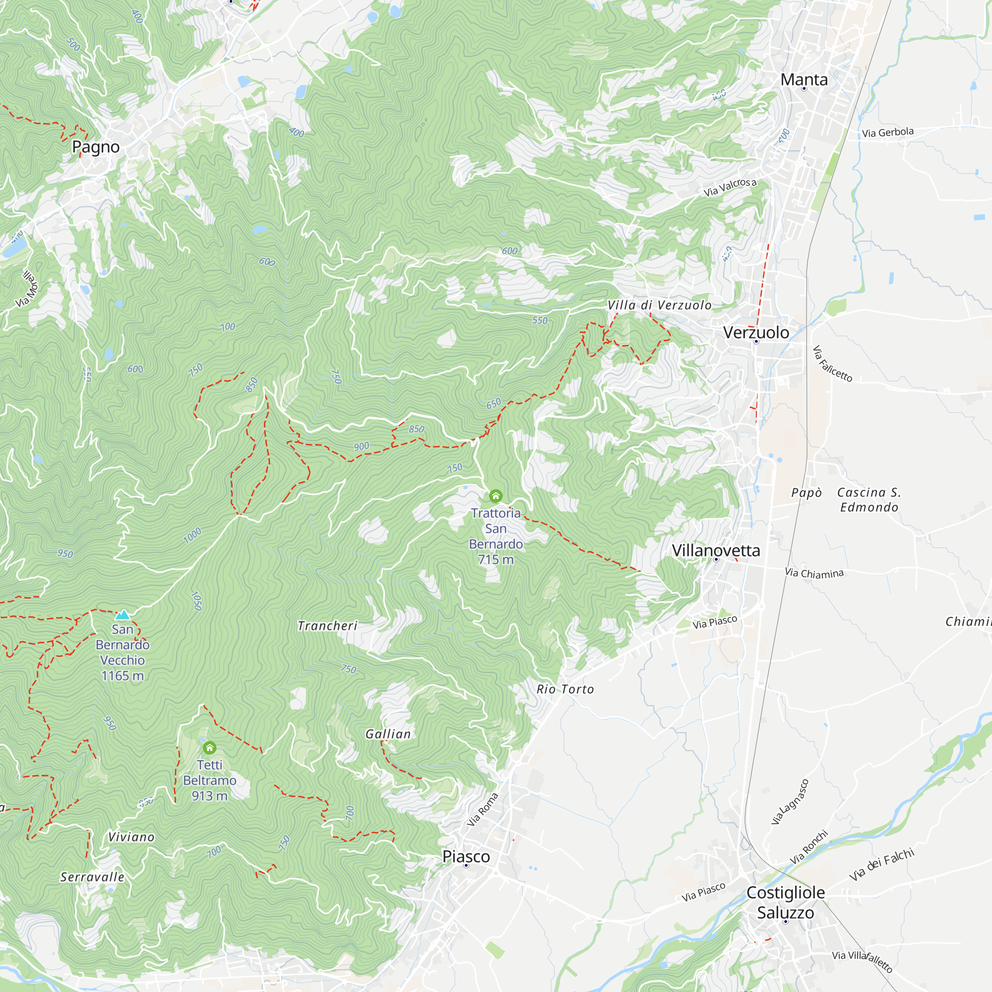 Trattoria San Bernardo map