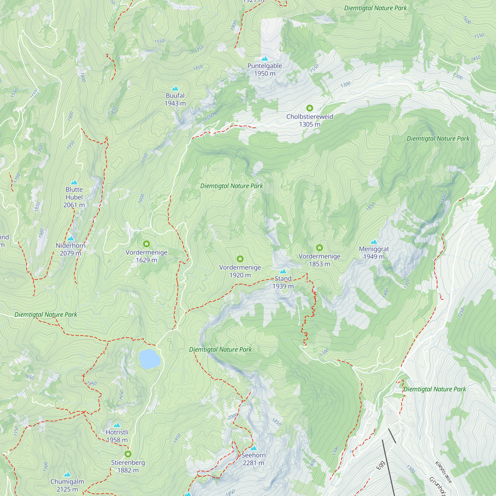 Vordermenige map
