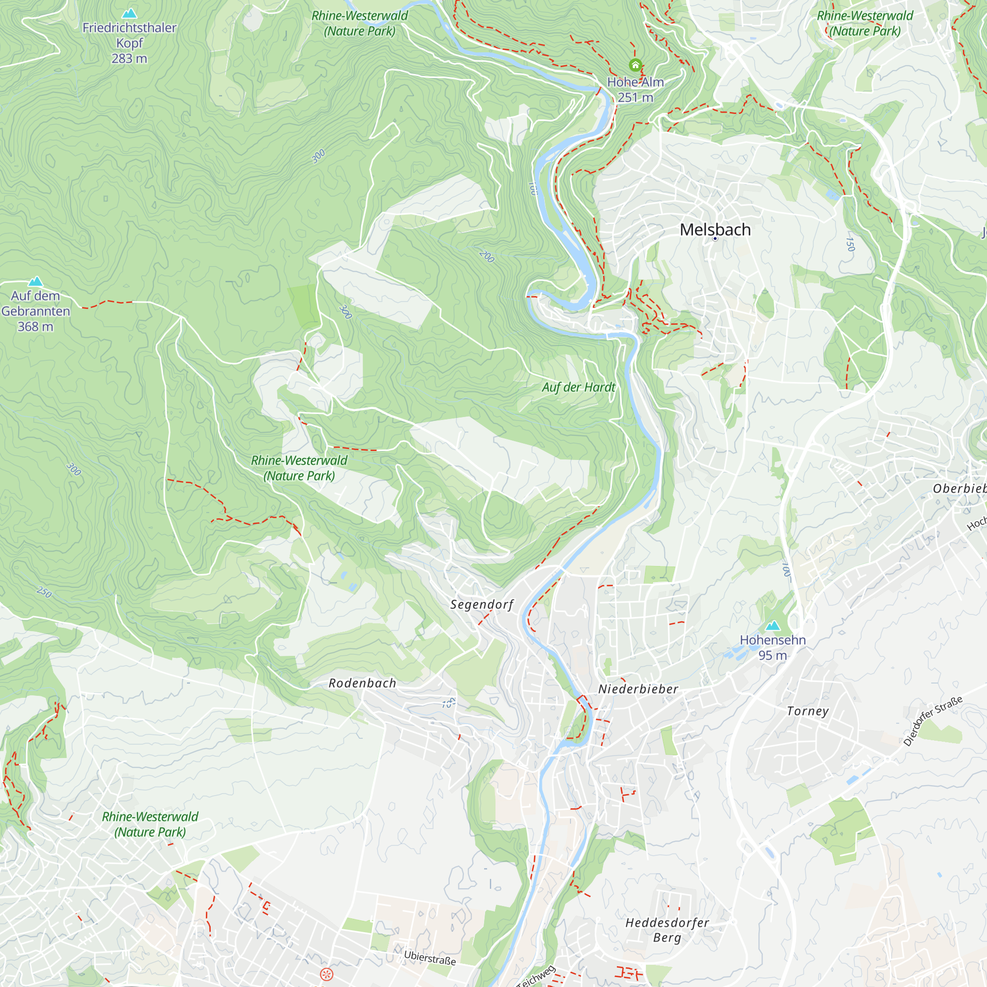 Parkhütte map
