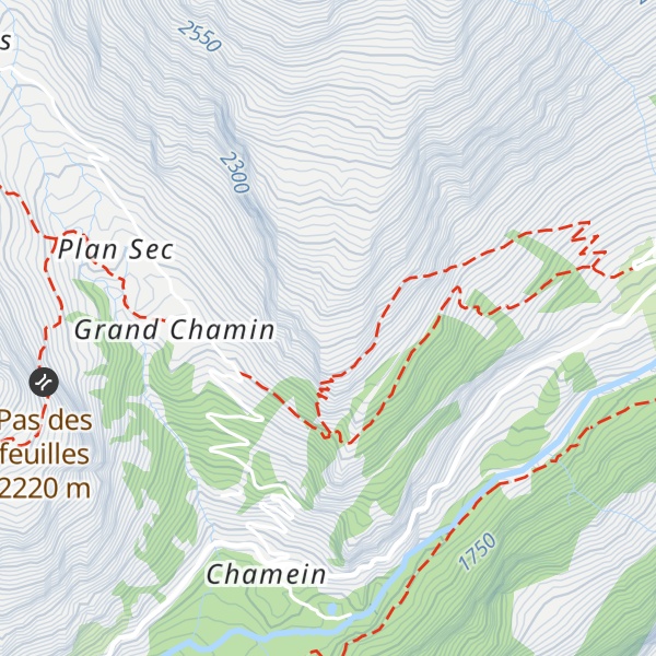 Map of La Chatelet (abandoned stable)