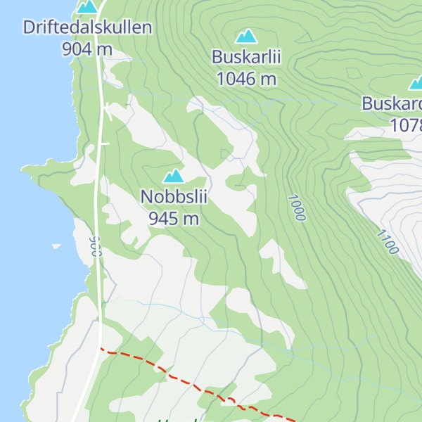 Map of Nubbslii