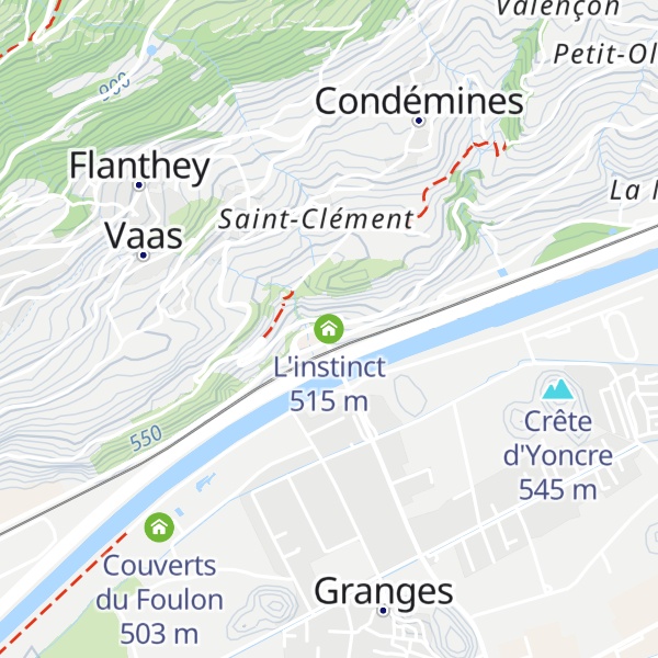 Map of L'instinct