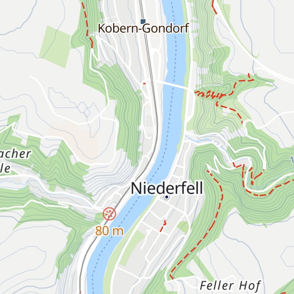 Map of Schloß Liebieg
