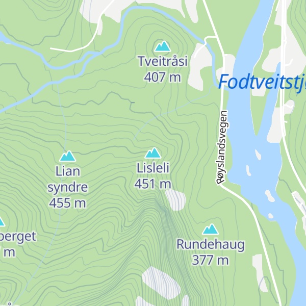 Map of Lisleli