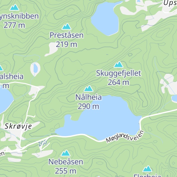 Map of Nålheia