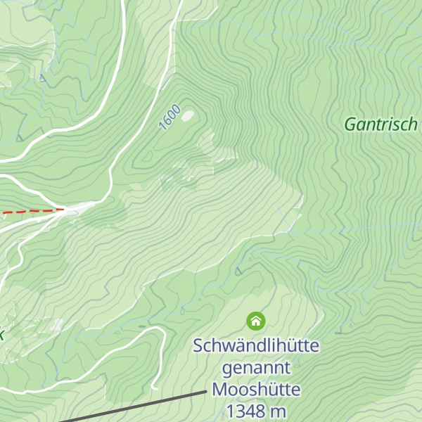 Map of Brändlihütte