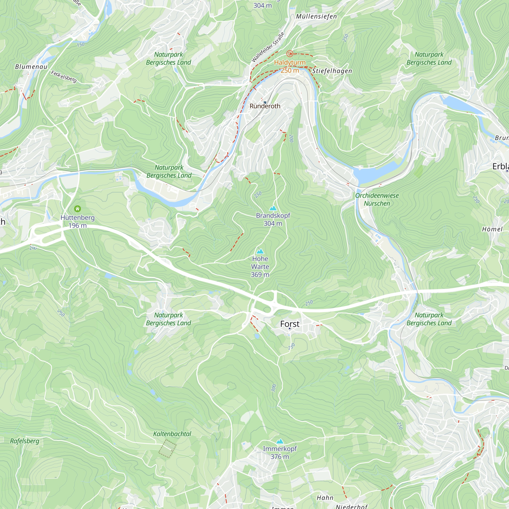 Paul-Claudius-Hütte map