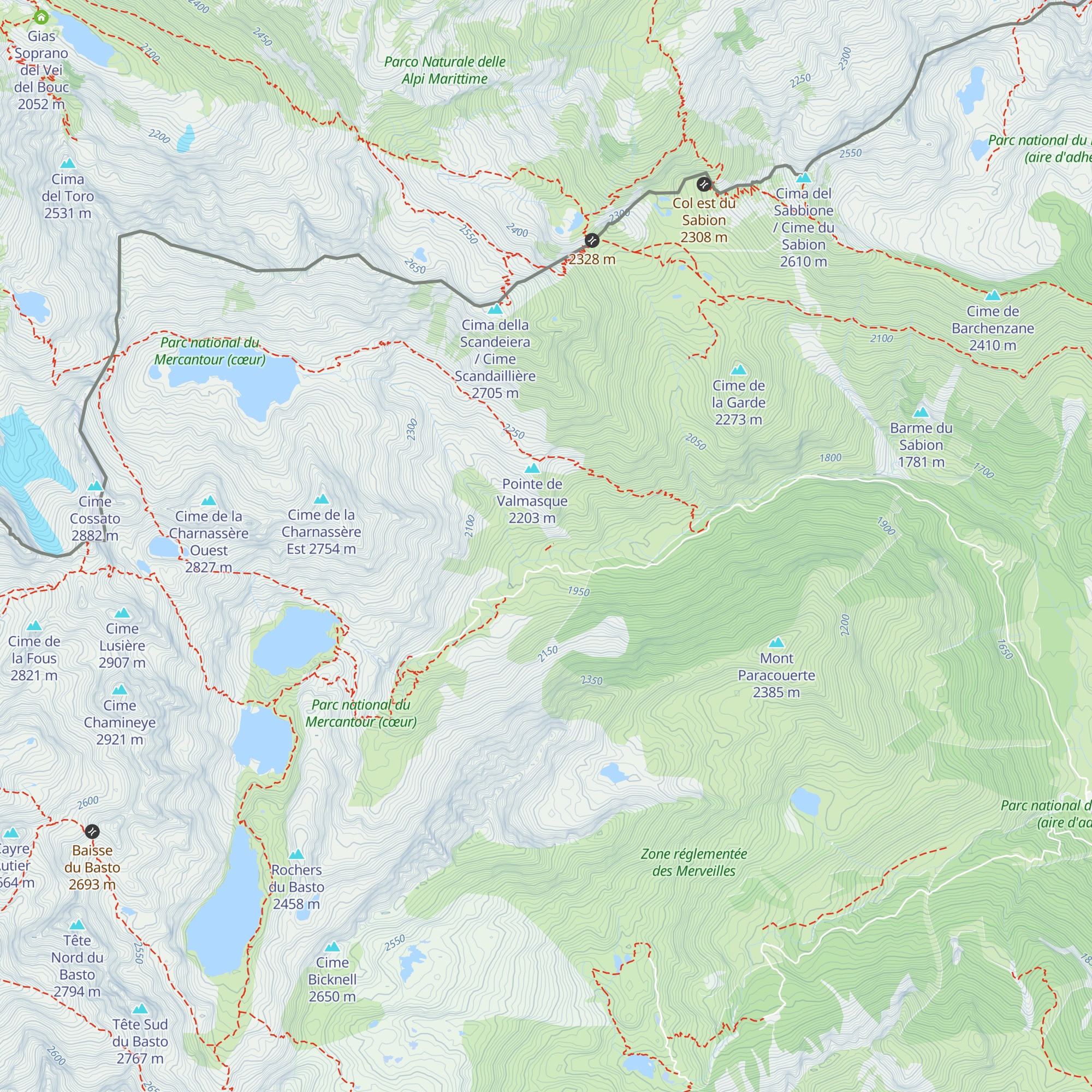 Vastière de Valmasque map