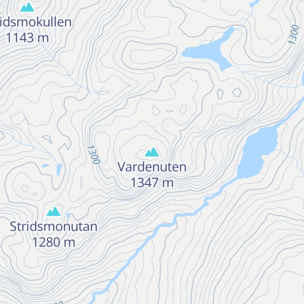 Map of Vardenuten