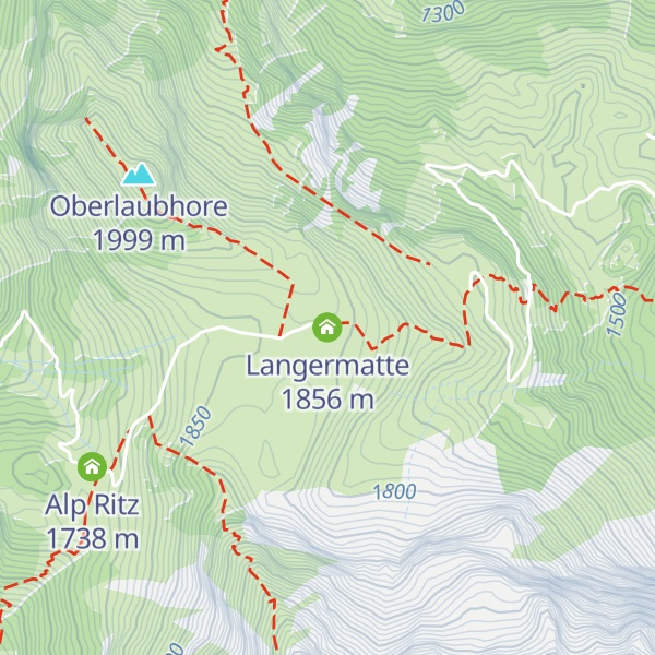 Map of Langermatte