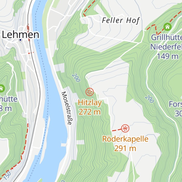 Map of Schutzhütte Gem. Niederfell