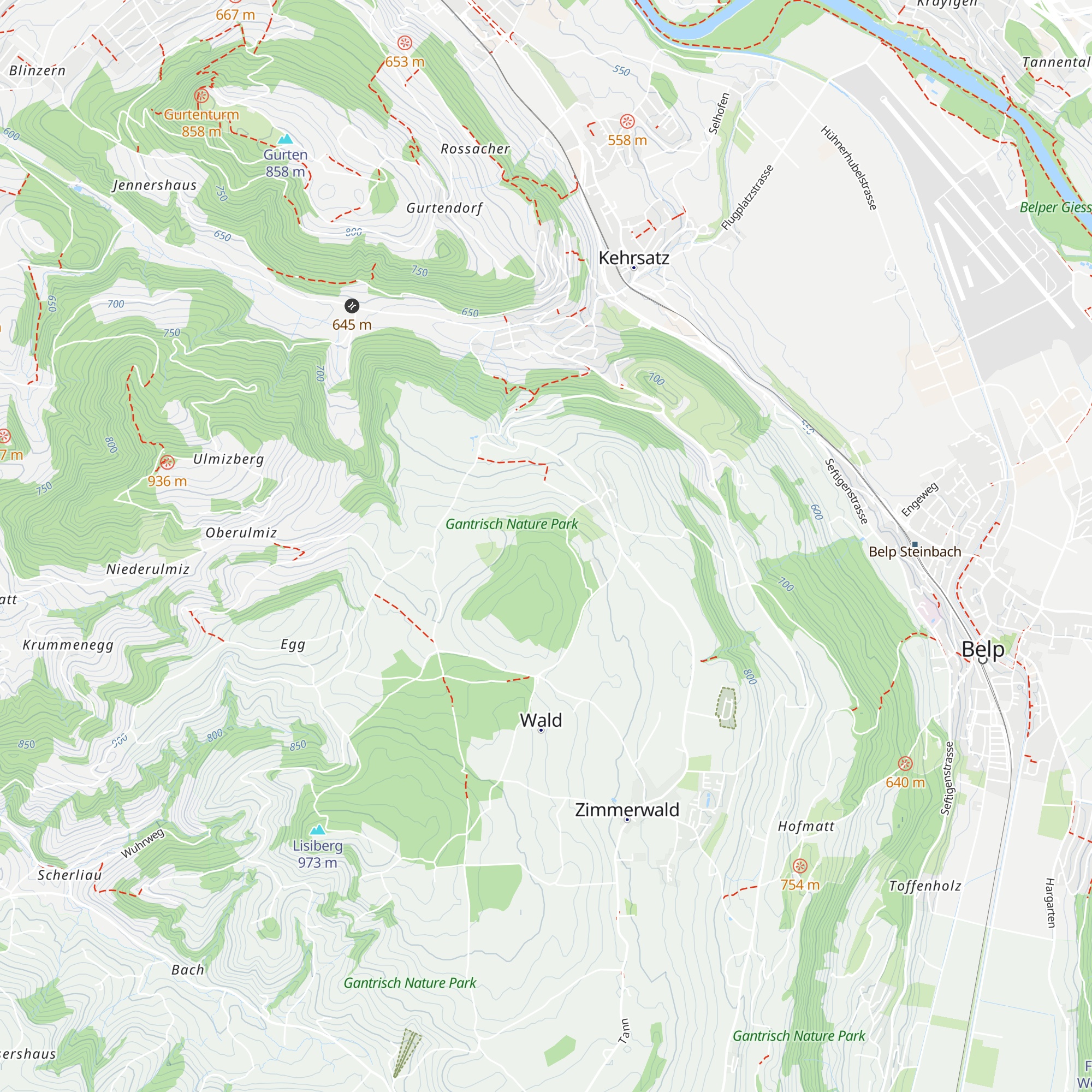 Jägerhütte map