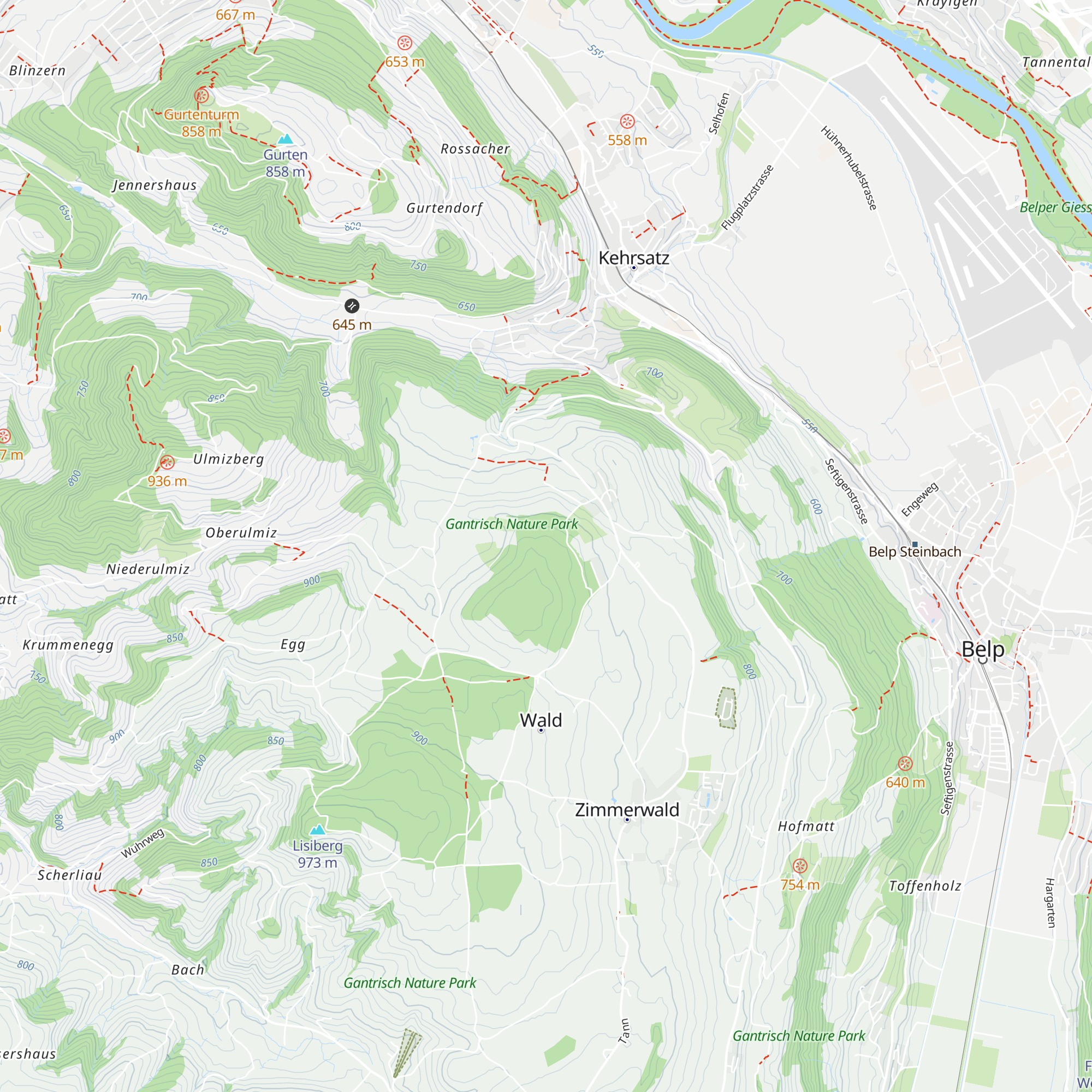 Jägerhütte map