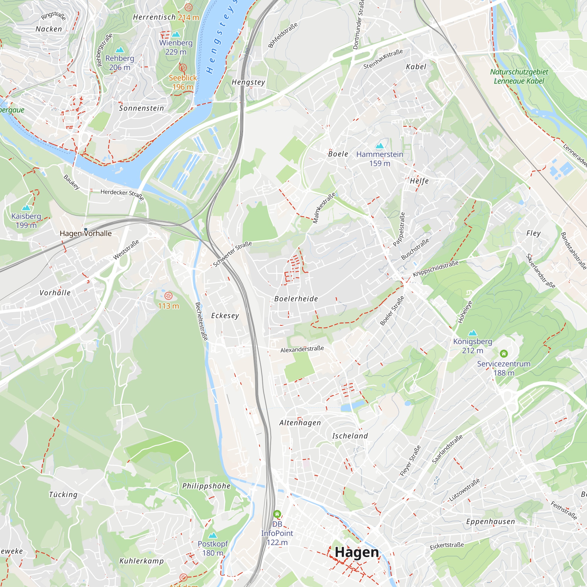 Gartenhütte map