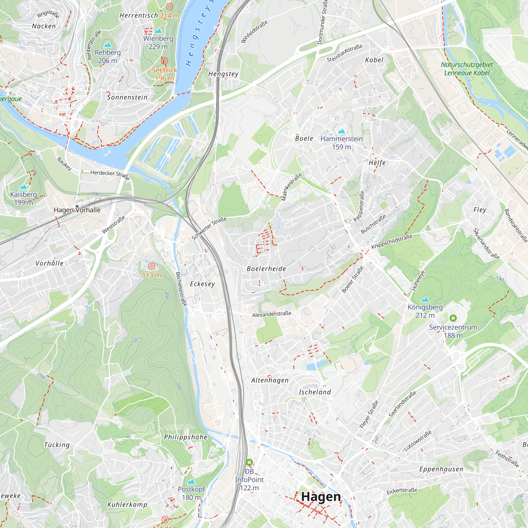 Gartenhütte map