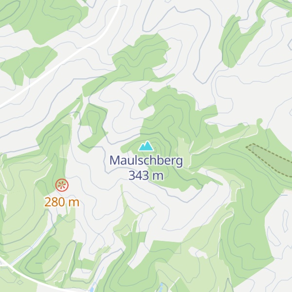 Map of Maulschberg