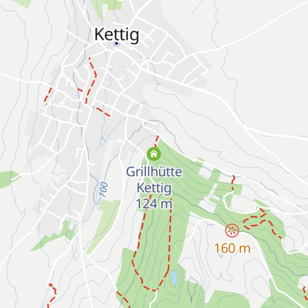 Map of Grillhütte Kettig
