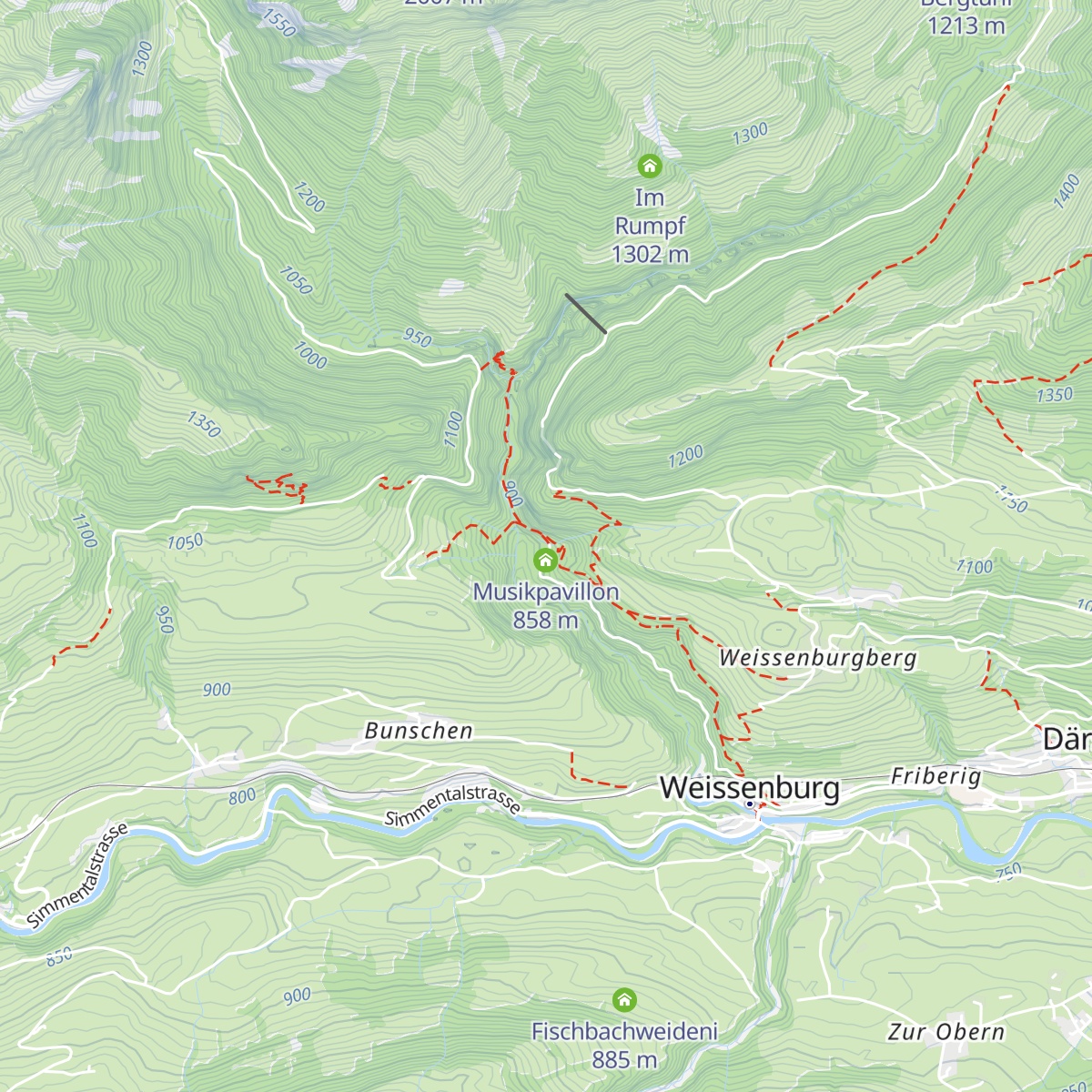 ehemaliges Weissenburg Bad map