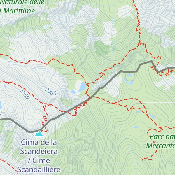 Map of Bivacco Speranza