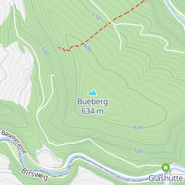 Map of Bueberg