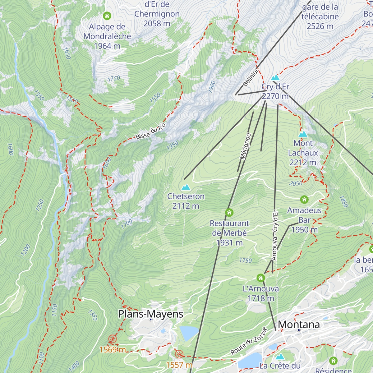 Chetzeron map