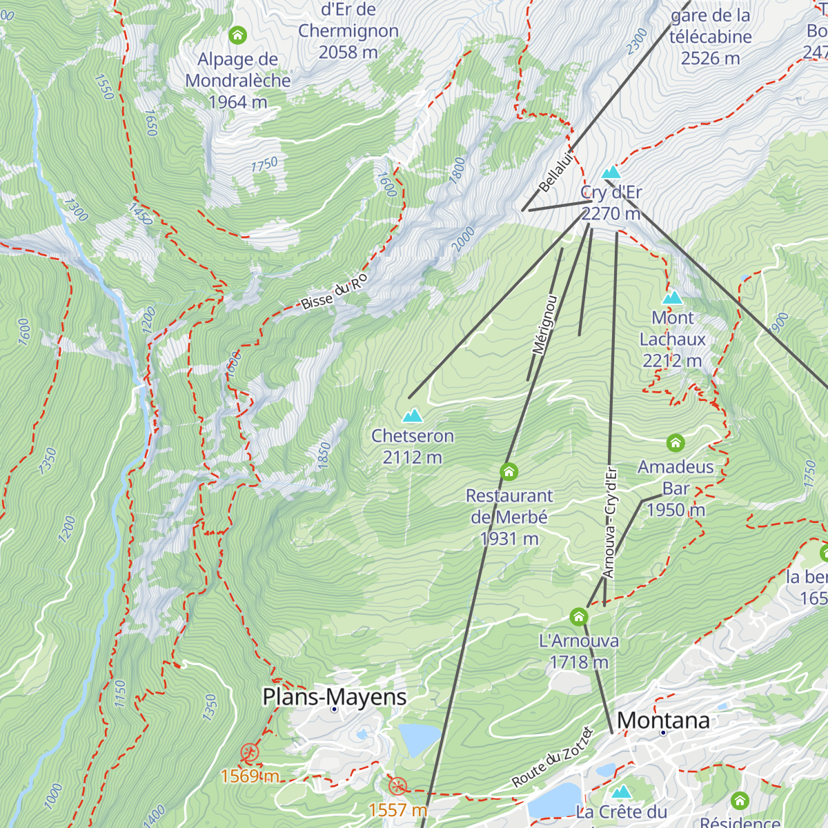 Chetzeron map