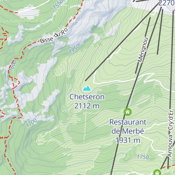Map of Chetzeron