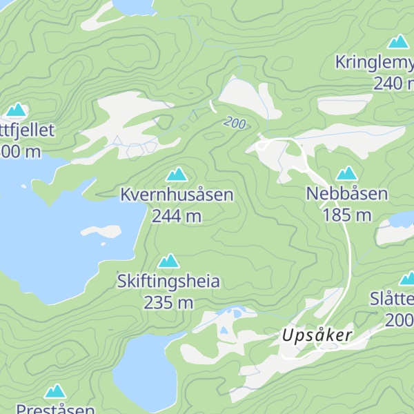 Map of Moltåsen