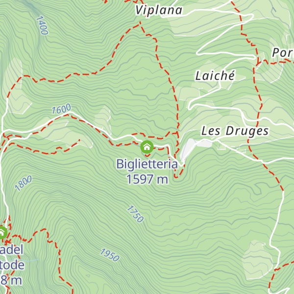 Map of Biglietteria