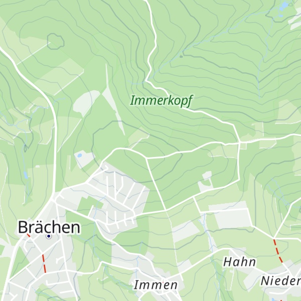 Map of Immerkopf