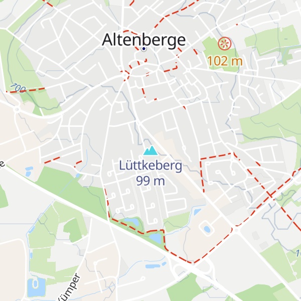 Map of Lüttkeberg