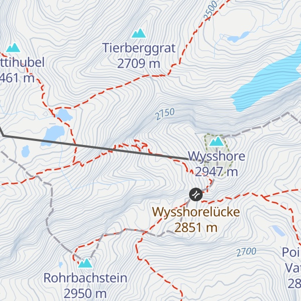 Map of Wildstrubelhütte