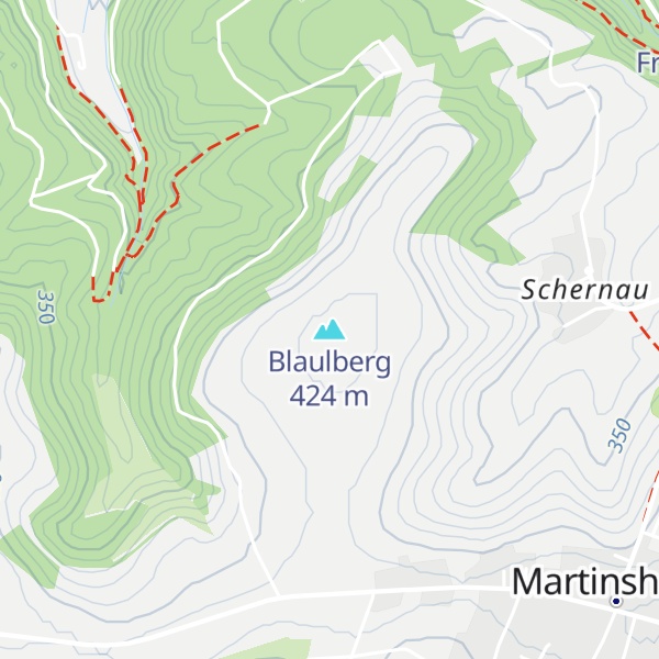 Map of Blaulberg