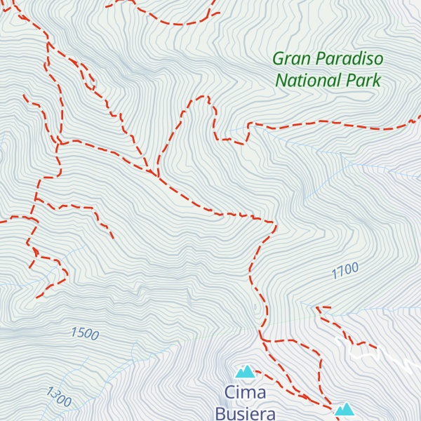 Map of Bivacco Blessent Redentore