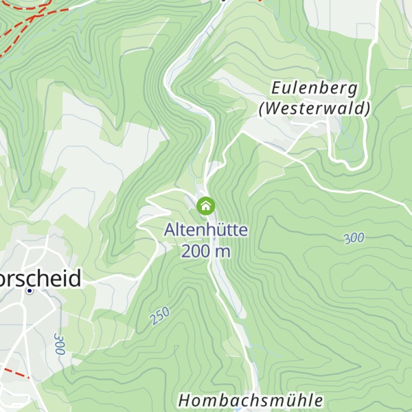 Map of Altenhütte