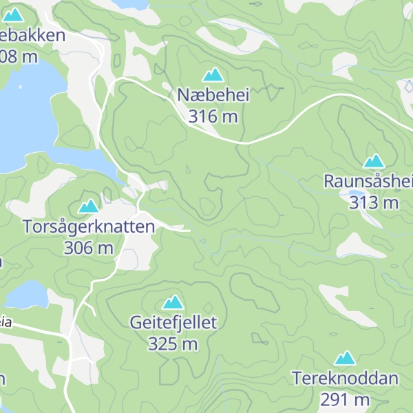 Map of Varebakken