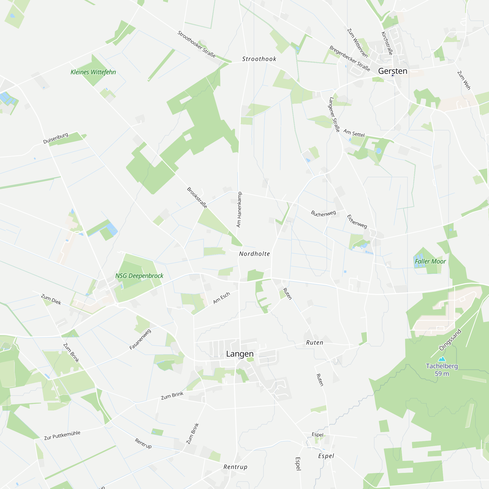 Wetterschutzhütte Nordholte map