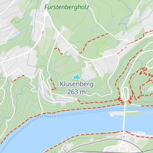 Map of Klusenberg